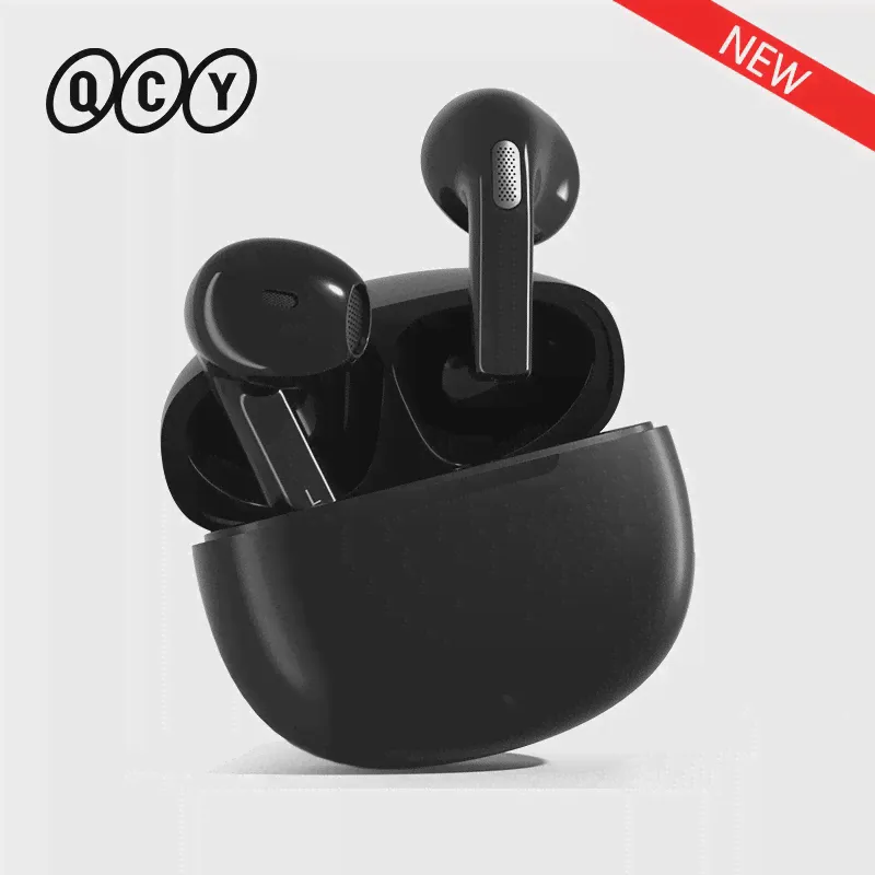 NEW QCY T20 Bluetooth 5.3 TWS Wireless Earphones 68ms Low Latency Earbuds 13mm Driver HIFI Headphones 4 Mics+ENC HD Call-0