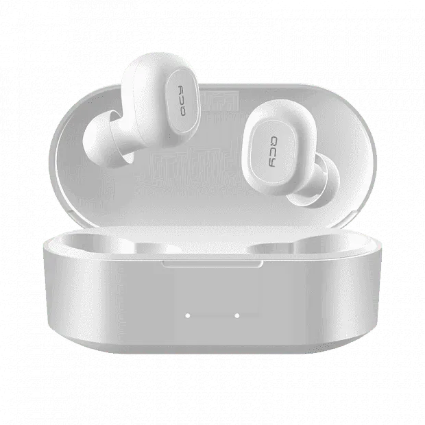 Беспроводные наушники QCY T1S True Wireless Dual Ear Bluetooth Headset (White/Белый)
