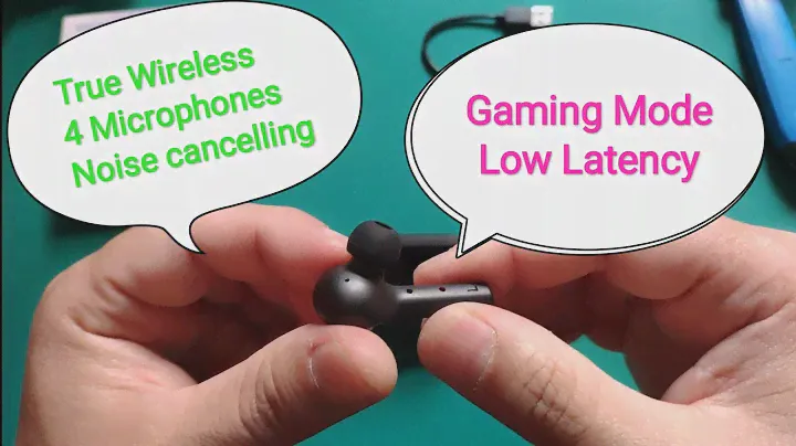 Low latency wireless earbuds for gaming | qcy-t5 tws smart earbuds | bluetooth earbuds unboxing