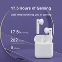 Беспроводные Bluetooth-наушники QCY T8S, игровые полувкладыши с интерфейсом Type-c (art.: 3920bc63c1169)