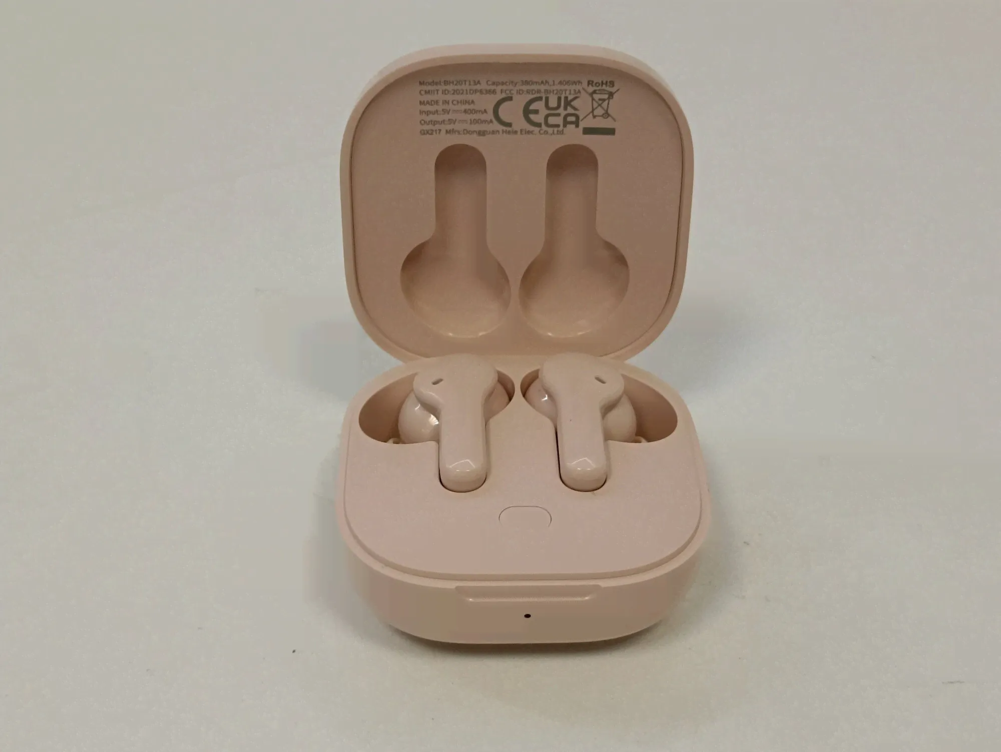 QCY Беспроводные наушники QCY T13 Pink (BH20T13A) наушники-2