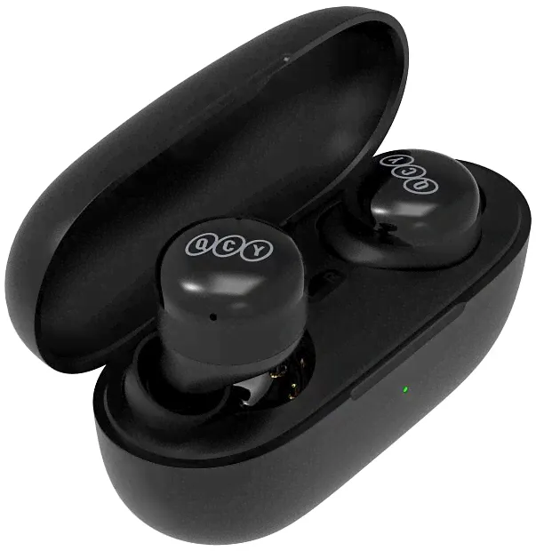 Беспроводные наушники QCY T17 (Black) RU-2