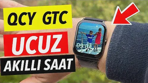 İNCE ÇERÇEVELİ - QCY GTC Akıllı Saat incelemesi
