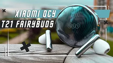 ЛУЧШИЕ БЮДЖЕНТЫЕ ВКЛАДЫШИ ? 🔥 29 $ БЕСПРОВОДНЫЕ НАУШНИКИ XIAOMI QCY T21 FAIRYBUDS BT 5.3