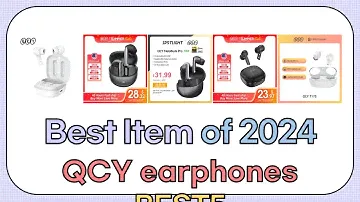 [QCY earphones] Best Item of 2024 Best5
