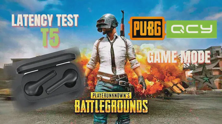 [HD] QCY T5 - LATENCY TEST - PUBG - GAME MODE OFF/ON