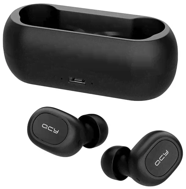 Беспроводные наушники QCY T1C (Black) RU-1