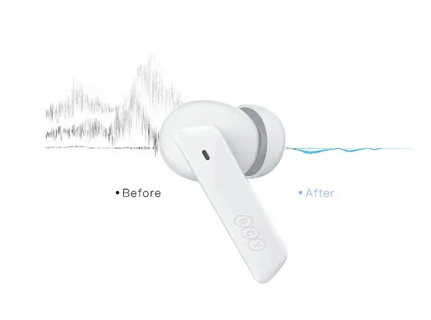 Беспроводные наушники QCY Melobuds ANC белый-1