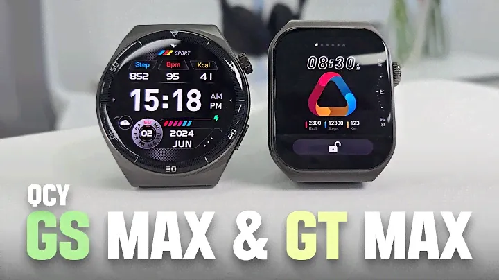 가성비 최강 QCY의 AOD까지 지원하는 새로운 3만원대 GT&GS MAX 스마트워치 2종 리뷰! 역시 또 가성비였습니다 / QCY GT&GS MAX Smartwatch