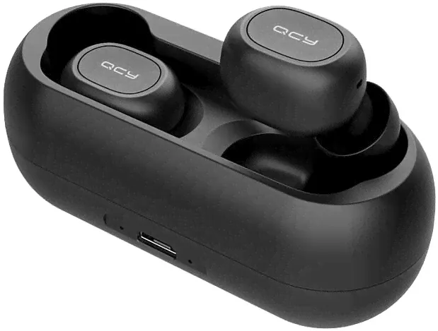Беспроводные наушники QCY T1C (Black) RU-3