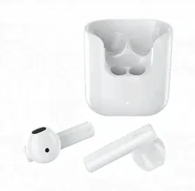 Наушники QCY T12, Bluetooth, вкладыши, белый