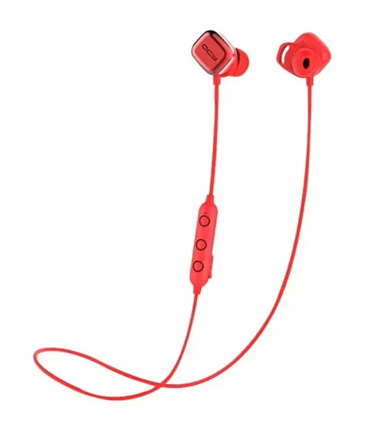 Беспроводные наушники QCY M1 Pro Magnetic Switch Bluetooth Headphones (Red)-0