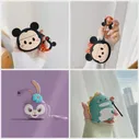 Чехол для наушников Disney Mickey Minnie Чехол для QCY T18 Funda 3D Мультяшный Защитный Мягкий Силиконовый Чехол для гарнитуры для qcy Coque Cover