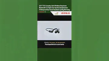 QCY T22 Crossky Link Wireless Earphone Bluetooth 5.3 Open Ear Sports Headphones Waterproof