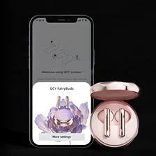 Наушники QCY T21 FairyBuds Розовые BH22QT21A