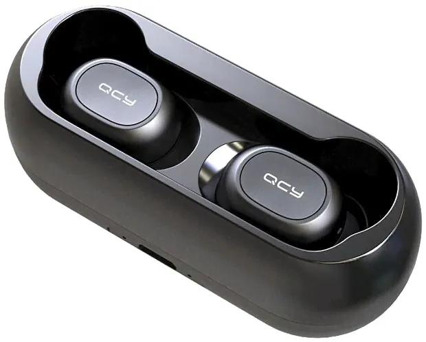 Беспроводные наушники QCY T1C (Black) RU-4