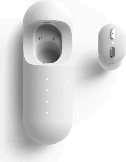 Xiaomi QCY Mini1 Bluetooth Headset (White)-1