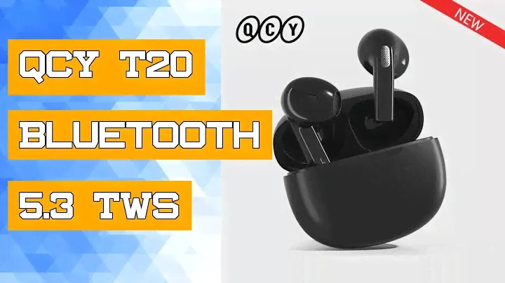 QCY T20 Bluetooth 5.3 TWS Wireless Earphones 68ms Low Latency Earbuds 13mm Driver HIFI Headphones 4