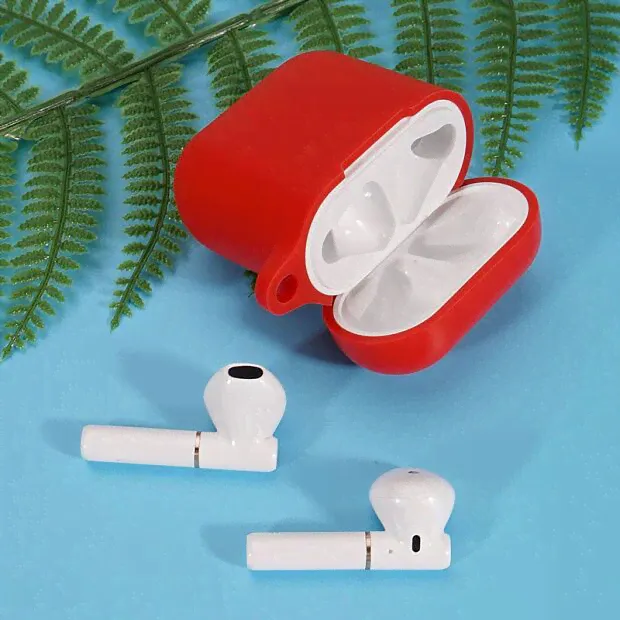 Силиконовый чехол для Xiaomi QCY-T8 (Red)-1