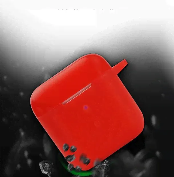 Силиконовый чехол для Xiaomi QCY-T8 (Red)-2