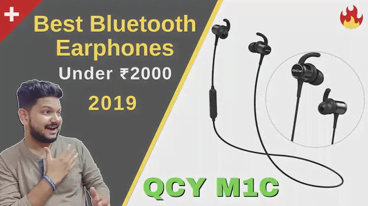 Best Wireless earphones for 2000 Rs | QCY M1C Bluetooth Earphones Review - PREMIUM SOUND 🔥