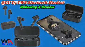 QCY T5 TWS Bluetooth Headset Earphones Review & Unboxing