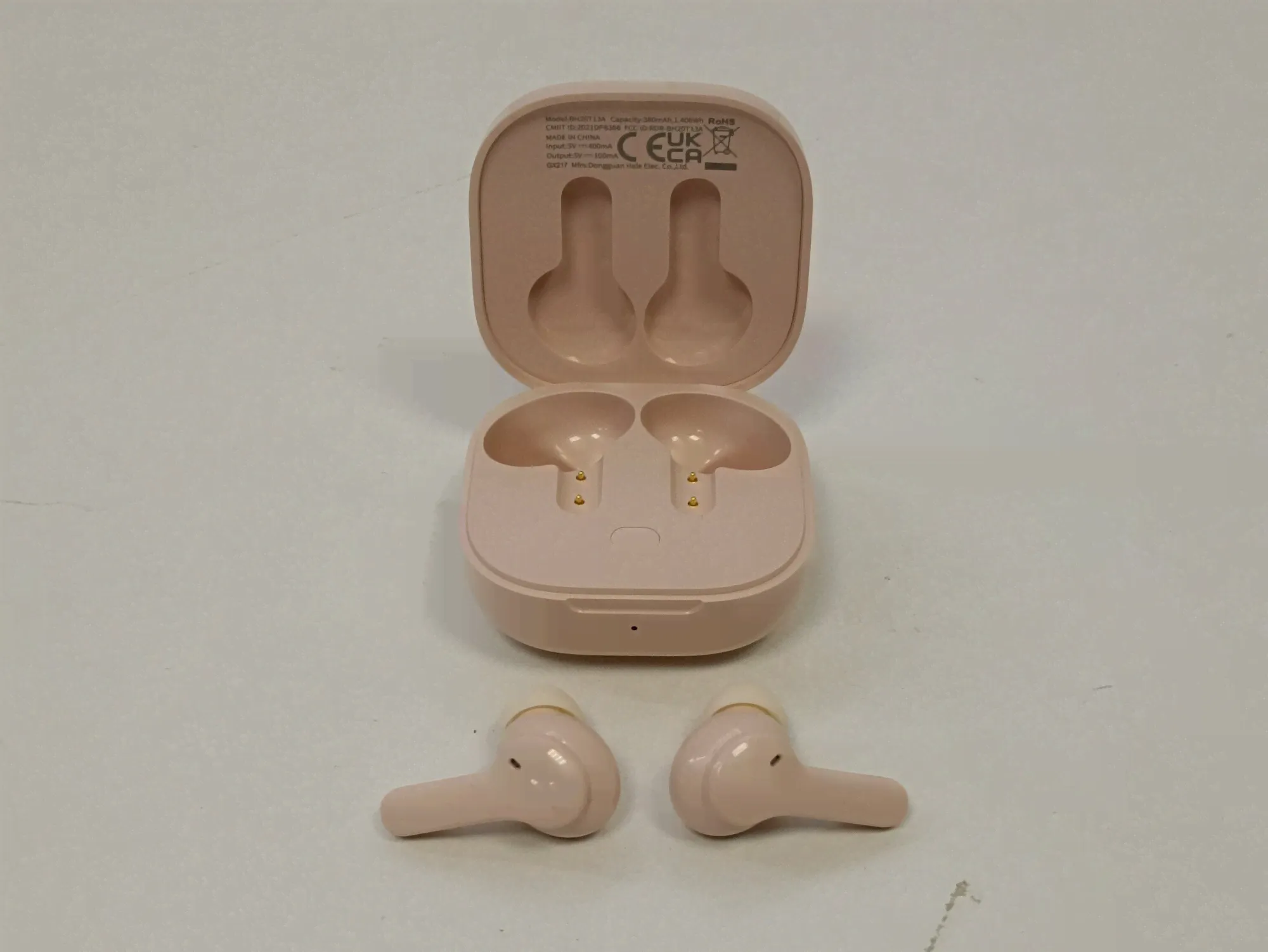QCY Беспроводные наушники QCY T13 Pink (BH20T13A) наушники-3