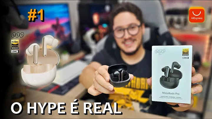 QCY HT08 MELOBUDS PRO - O Novo Rei Do CUSTO-BENEFÍCIO