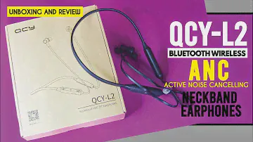 QCY L2 Wireless Bluetooth Headphones with Active Noise Cancelling (ANC) |Unboxing&First impressions