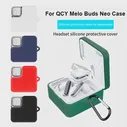 QCY MeloBuds Neo Беспроводные наушники Bluetooth 5,3 Светодиодные наушники с двойным подключением Прозрачные наушники с цифровым дисплеем R4S4 (art.: 3920c90ae51ff)