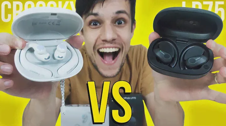QCY CROSSKY GTR vs Lenovo LP75 Comparativo!! Som, Delay, Microfone, qual é MELHOR?