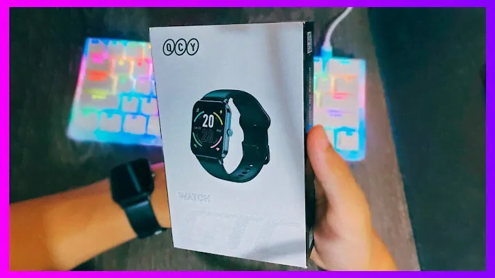 Smartwatch QCY GTC - BOM e BARATO da QCY (unboxing e review completo)