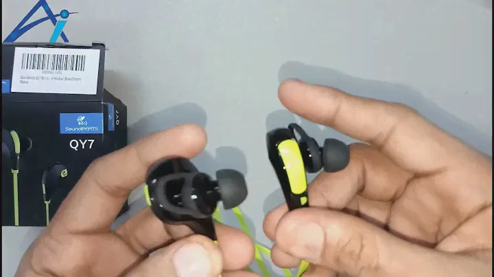 Hindi | Soundpeats Qy7 bluetooth Wireless Headset unboxing (Black/Green)