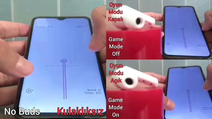 QCY HT05 Melobuds Gecikme Testi | Latency Test for QCY HT05 Melobuds