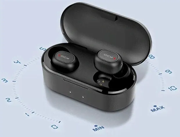 Беспроводные наушники QCY T1X (Black)-1
