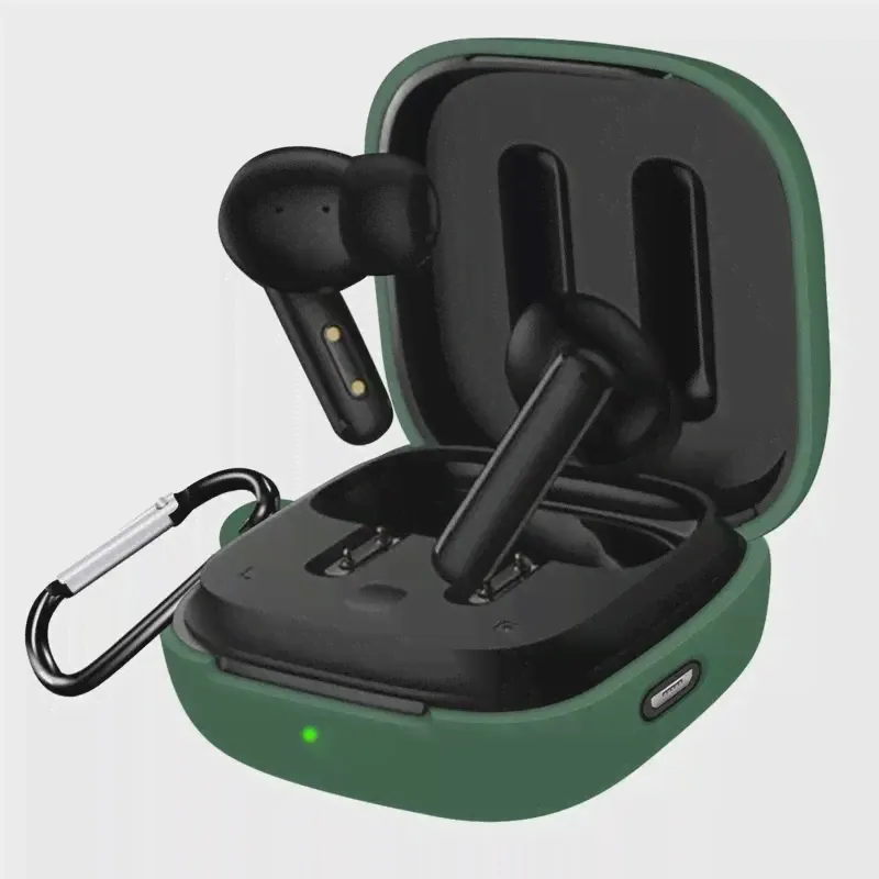 Силиконовый защитный чехол для наушников для QCY T13 ANC Беспроводные наушники Защитный чехол Чехол Корпус Защита от пыли