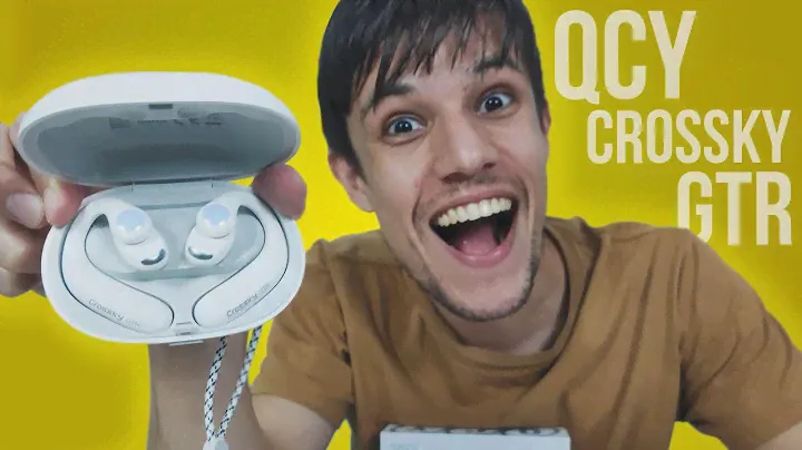 QCY CROSSKY GTR UNBOXING e REVIEW COMPLETO !! FONE de QUALIDADE, APP, vale a pena comprar?