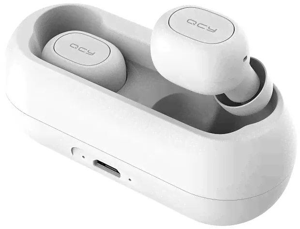 Беспроводные наушники QCY T1C (White) RU-1