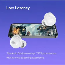 Беспроводные наушники QCY T17S (White) RU